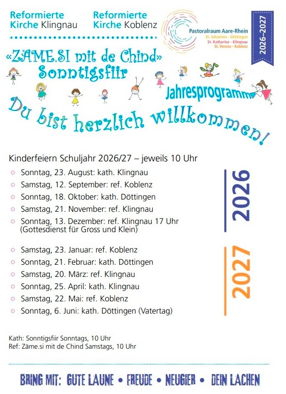 Einladung zur Sunntigsfiir