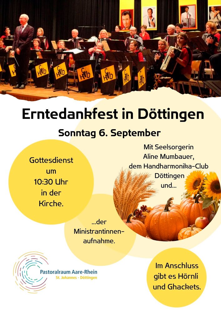 Wir feiern Erntedank