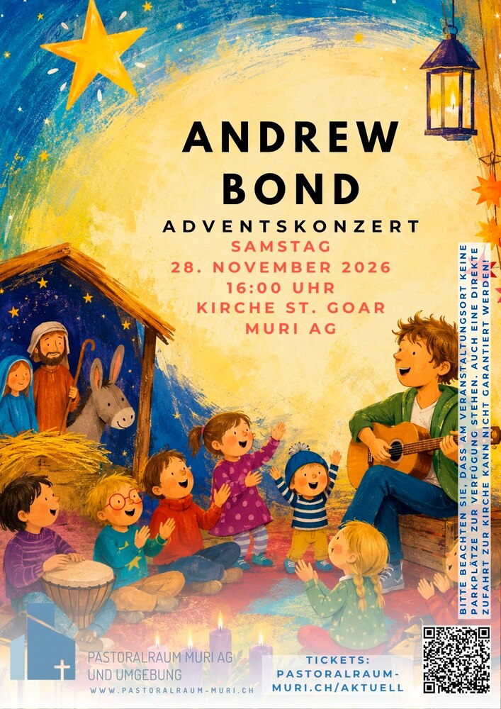 Andrew Bond kommt
nach Muri …