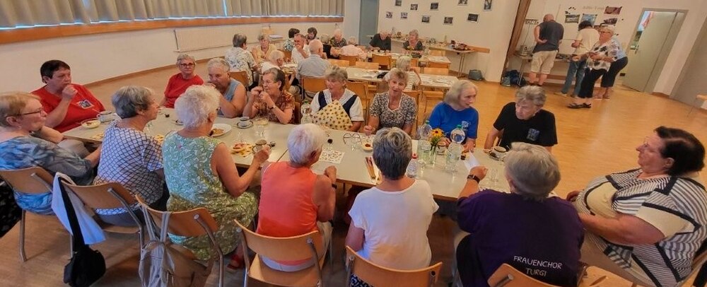 Wo gesungen wird, da ist gute Stimmung!