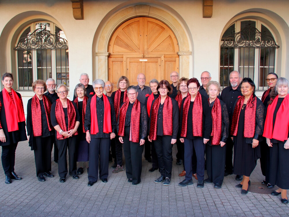 Kirchenchor Ettingen am Jubiläumsfest in Aesch