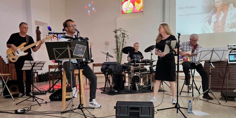 Rock’n’Roll und Lebensfreude im Gottesdienst