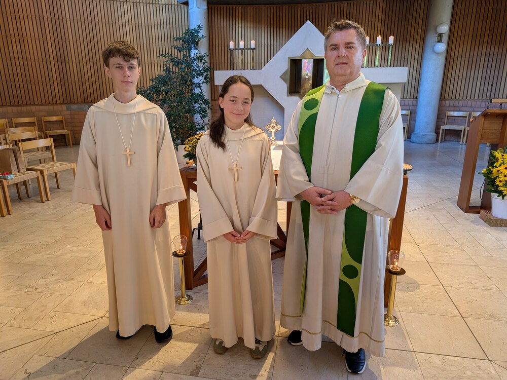 Ministranten Verabschiedung