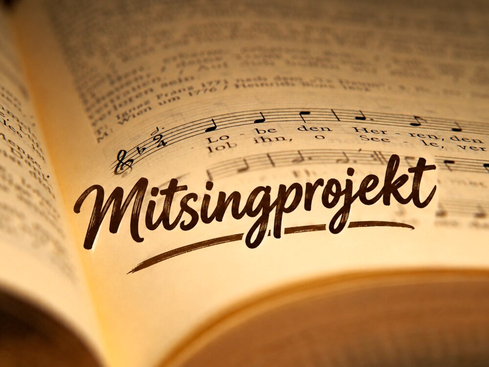 Einladung zum Mitsingen an Weihnachten