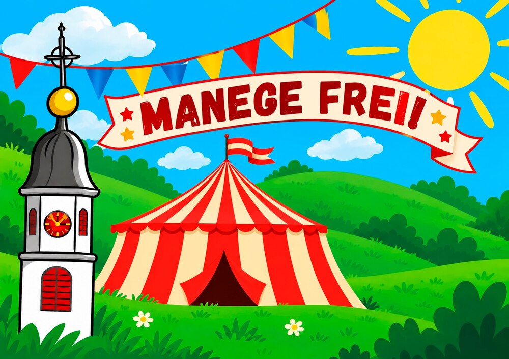 Manege frei —
Zirkusgottesdienst in Frick