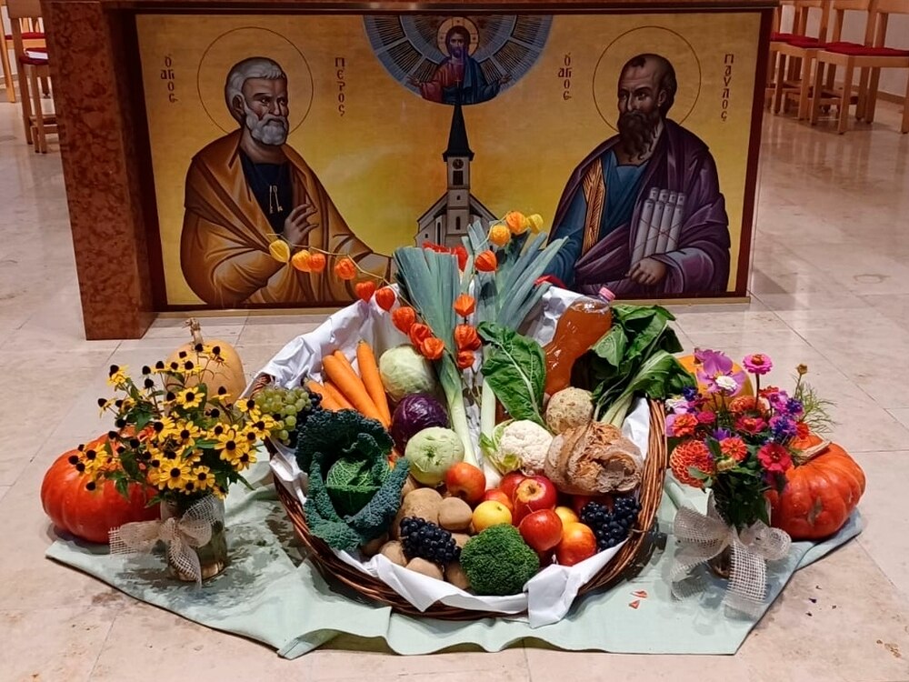 Gottesdienst zum Erntedank am Samstag, 17. Oktober, 18 Uhr und Sonntag, 18. Oktober, 10 Uhr