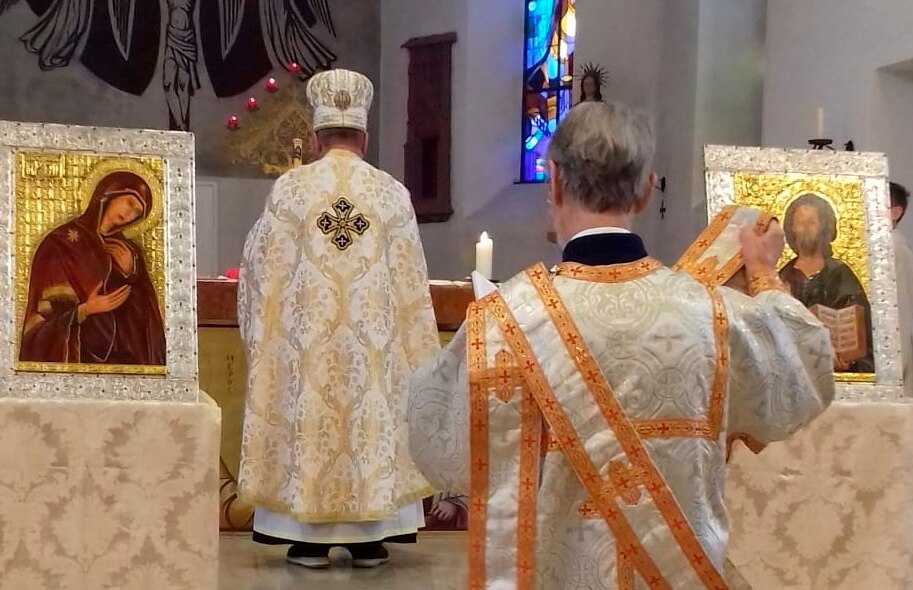 Byzantinische Liturgie mit Schweizer Romanos-Chor am Sonntag, 25. Oktober, 10 Uhr, Kath. Kirche Ettingen