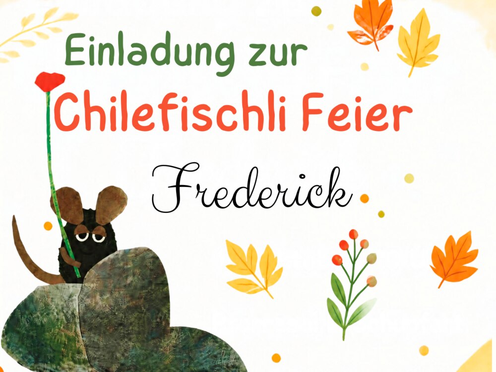 Unsere Chilefischli-Feier