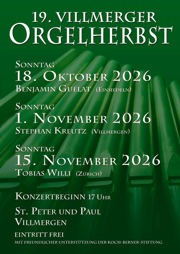 19. Villmerger
Orgelherbst
