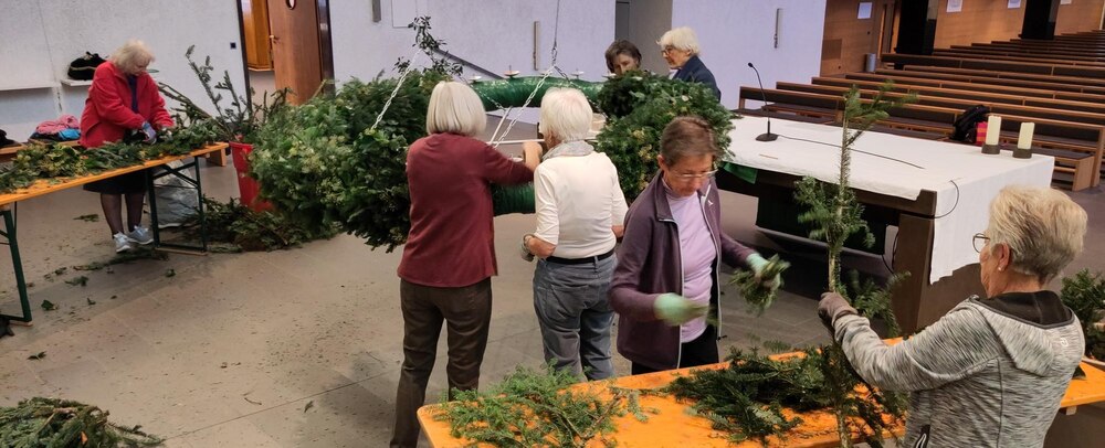 Adventskranzgruppe sucht Verstärkung