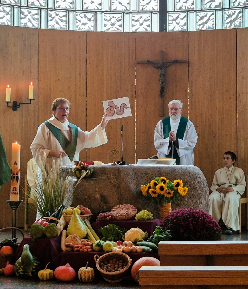 «Danke» – das wichtigste Wort beim Erntedankgottesdienst