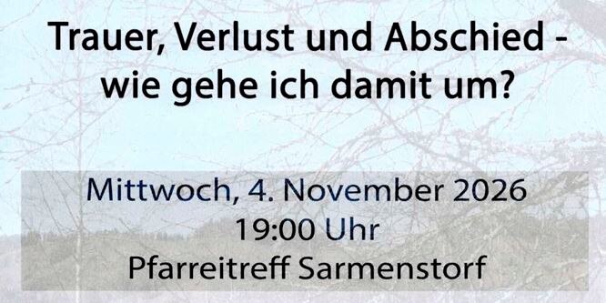 Vortrag Trauerbegleitung