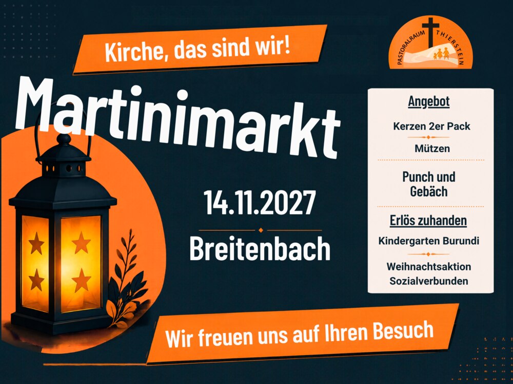 Wir sind am Martinimarkt