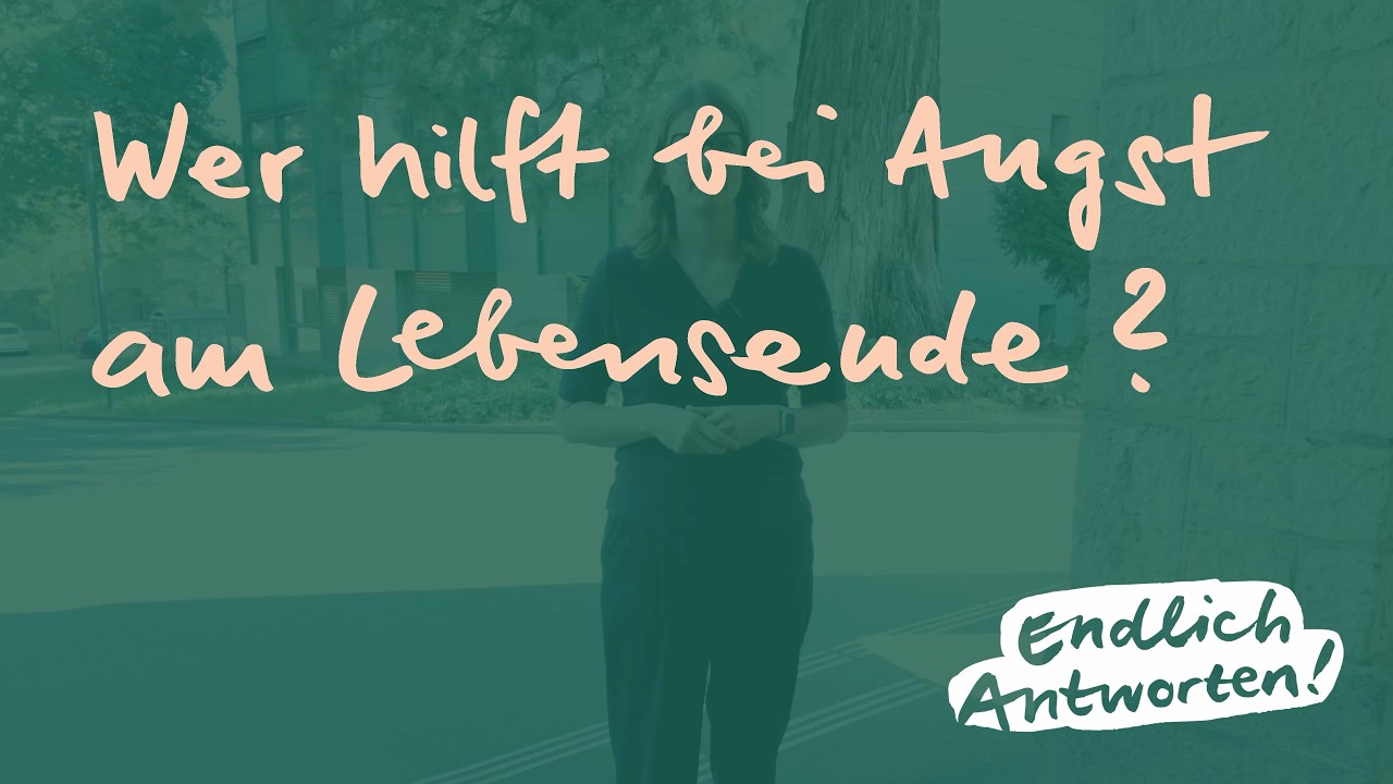Wer hilft bei Angst am Lebensende?